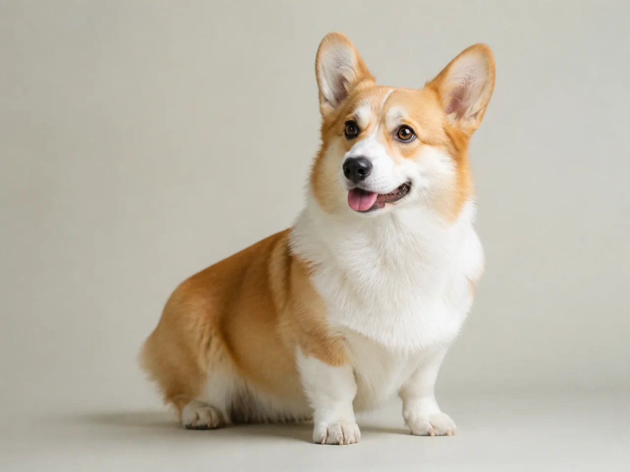 Healthy adult Pembroke Welsh Corgi breed portrait